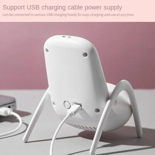 Portable Mobile Phone Holder Fan Personal Fan Multi- Function Fan Handheld Charging Fan (Battery Not Include)